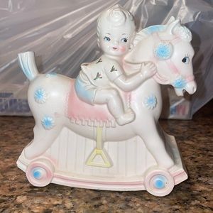 Vintage Rubens Originals Ceramic Baby Planter Made in Japan